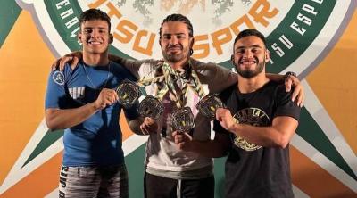Lutadores da Academia Marcyo Ferreira brilham no Campeonato Brasileiro de Jiu Jitsu Esportivo