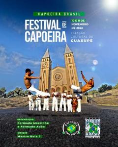 Grupo Capoeira Brasil promover, neste fim de semana, mais um festival em Guaxup
