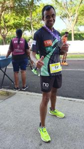 Maratonista guaxupeano brilha em corrida disputada na cidade de Ribeiro Preto