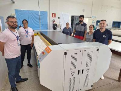 Nova calandra amplia o programa de eficincia energtica da Santa Casa de Guaxup
