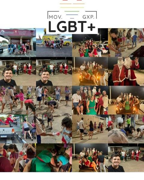 Natal Encantado marca encerramento das a��es do Movimento LGBT de Guaxup� em 2025