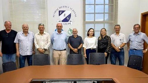 Di�logo que fortalece a educa��o: FUNDEG alinha planejamento e prioridades para o futuro