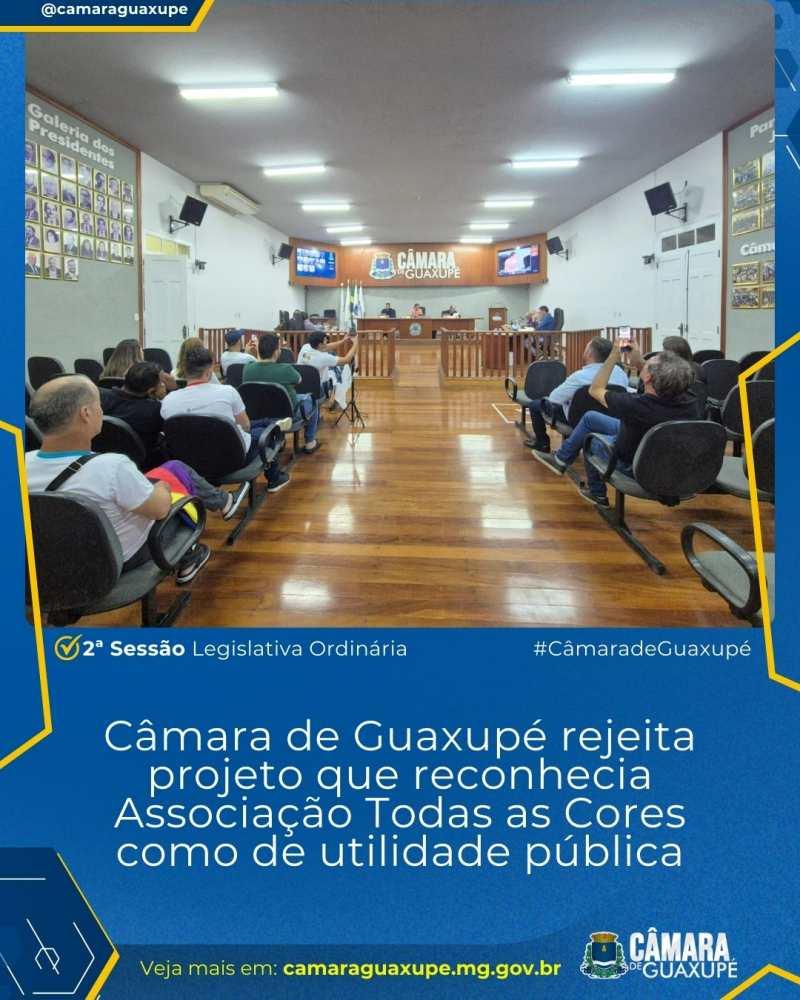 Maioria da C�mara rejeita projeto que reconheceria Associa��o Todas a Cores como utilidade p�blica 