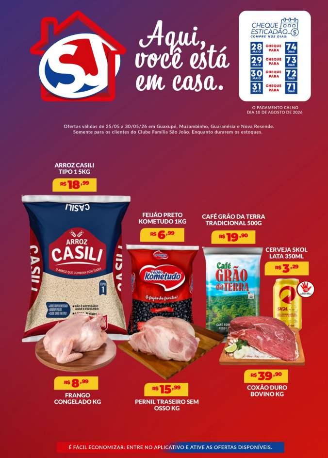 S�o Jo�o Supermercados lan�a ofertas especiais da semana, promo��es online e campanha 
