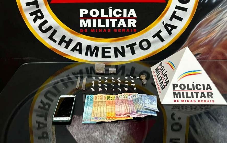 Pol�cia Militar prende homem por tr�fico de drogas no Sul de Minas 