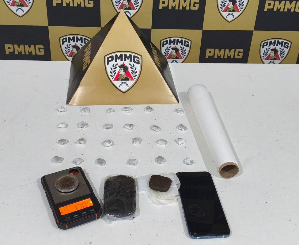 PMs capturam autor de tr�fico com droga de alto valor comercial em Guaxup� 
