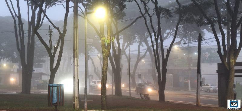 Frio continua predominando em Guaxup�, com manh�s de nevoeiro e tardes ensolaradas