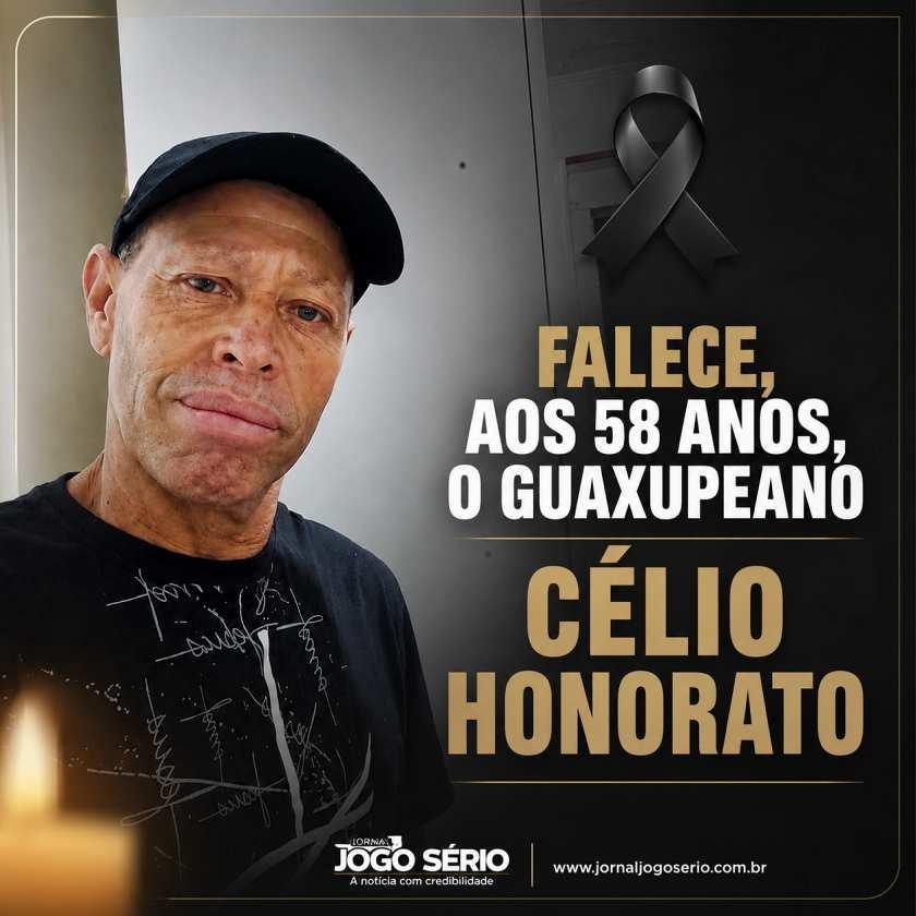 Falece, aos 58 anos, o guaxupeano C�lio Honorato