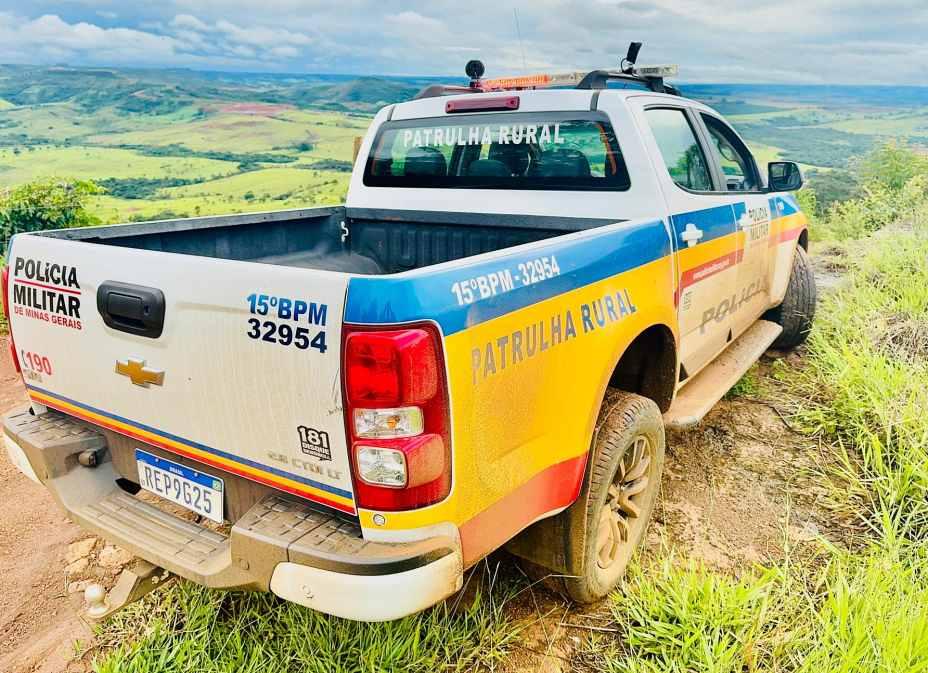 Trator � furtado de propriedade rural em Bom Jesus da Penha