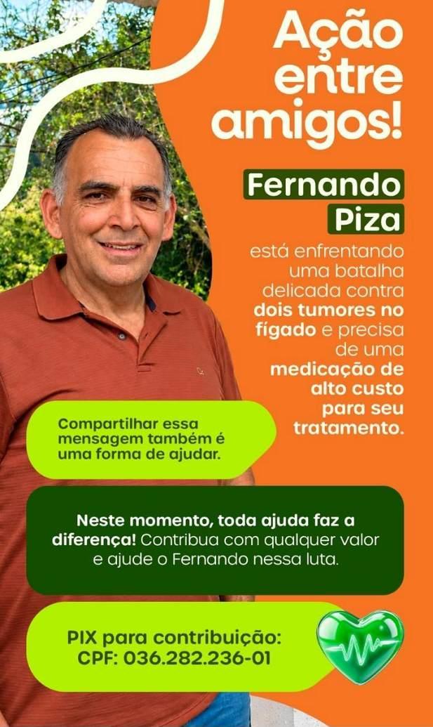 Campanha solid�ria busca ajuda para guaxupeano que enfrenta dois tumores no f�gado
