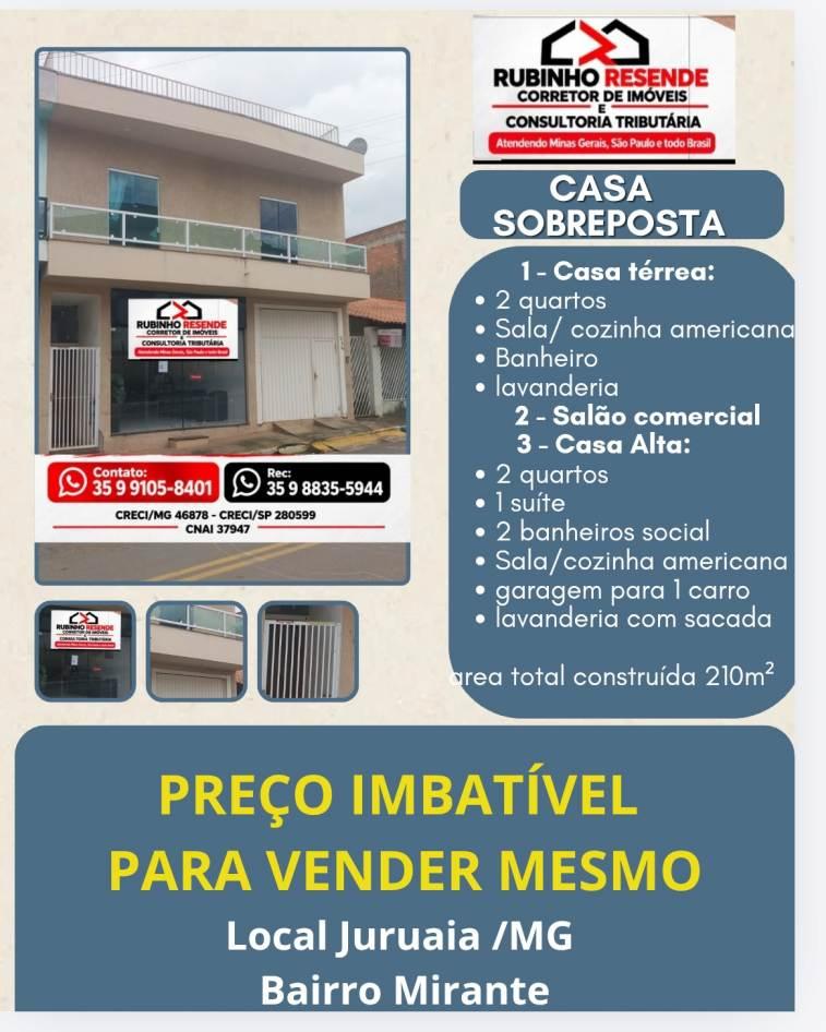 Rubinho Corretor anuncia venda de im�vel com tr�s pavimentos em Juruaia