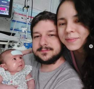 Bebê, filha de guaxupeano, precisa de R$ 9 milhões para combater doença rara