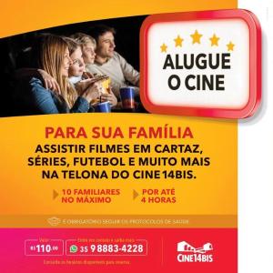 Cinema de Guaxupé inova mais uma vez e lança o serviço 