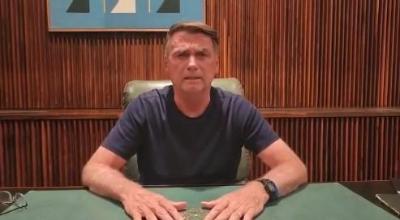 Bolsonaro usa as redes sociais para pedir a desobstruo das rodovias
