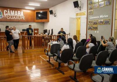 Comisso de Educao e Cultura da Cmara de Guaxup recebe demandas de mes de alunos com TEA