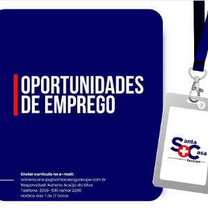 Santa Casa de Guaxup abre vagas de emprego