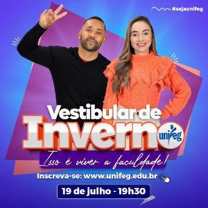 Candidatos j podem se inscrever para o Vestibular de Inverno Unifeg 2024