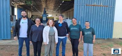 Parceria internacional conscientizar os guaxupeanos sobre a importncia da reciclagem