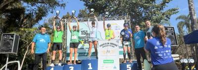 Atleta de Guaxup  campe da Meia Maratona das guas 