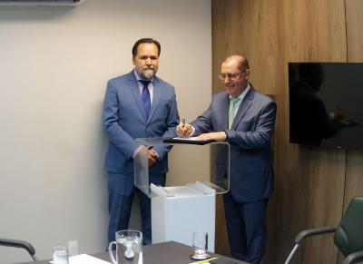 Cemig e TRE-MG assinam acordo de cooperao para as Eleies 2024 