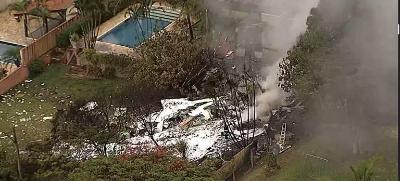 Confirmadas as mortes das 62 pessoas a bordo do avio que caiu em Vinhedo