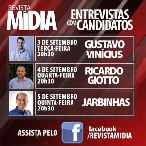AO VIVO: Revista Mdia entrevistar candidatos a prefeito de Guaxup; veja como assistir
