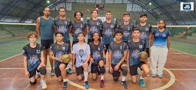 Equipe de voleibol masculino de Guaxup vence Casa Branca em partida pela Liga Joanense-SP
