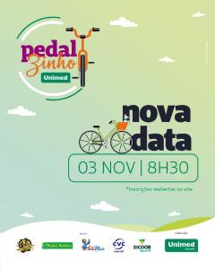 Pedalzinho Unimed Guaxup 2024 ser neste domingo