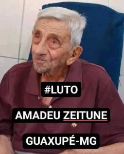 Falece, aos 104 anos, o guaxupeano Amadeu Zeituni