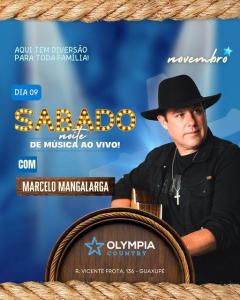 Hoje  dia de Marcelo Mangalarga no OLYMPIA COUNTRY