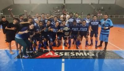 Futsal masculino de Guaxup  bicampeo do JOJU 2024