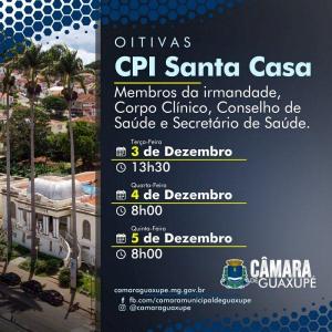 Vereadores iniciaro amanh as oitivas de convocados para a 