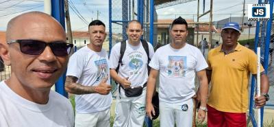 Grupo Capoeira Mundial recebe, no Exrcito do Bem, mestrando de BH para aula especial na 