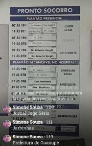 Vdeo com denncia sobre suposta ausncia de plantonista no PS de Guaxup revolta internautas, mas Hospital refuta acusao