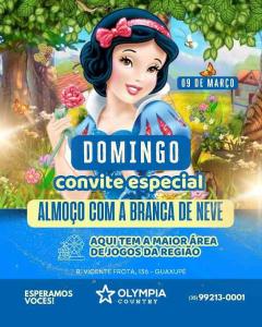 Depois dos showzaos de sexta e sbado, OLYMPIA COUNTRY oferta almoo especial e transmisso de futebol neste domingo