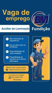 BM Fundio oferta vagas de empregos em Guaxup 