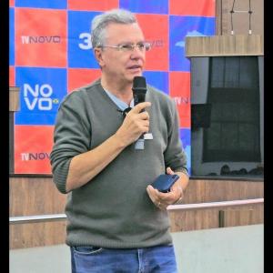 Ex-vereador Joo Fernando comemora o sucesso da campanha 