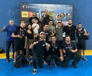 Equipe Aliandro Camillo brilha no 4 Circuito Ragnarok de Jiu-Jitsu, em So Jos do Rio Pardo