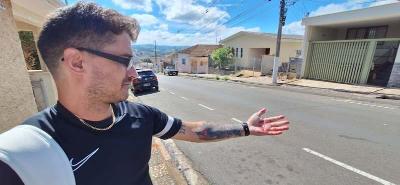 Guaranesiano  atacado por cachorro na rea central de Guaxup