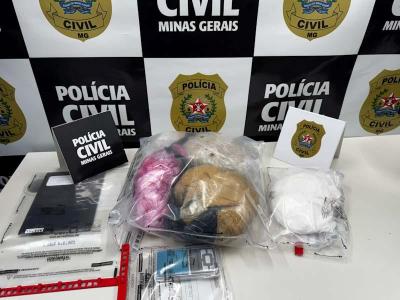 Traficante de 31 anos  preso por policiais civis com entorpecentes no Jardim Orminda