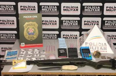 Operao de PMs e PCs resulta em trs prises e apreenso de drogas na cidade de Guaransia
