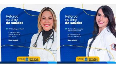 Sade Pblica de Guaxup refora as equipes de PSFs com mais duas mdicas