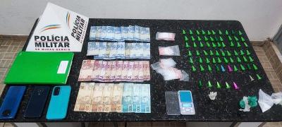 Polcia Militar prende homem por trfico de drogas em Itamogi/MG