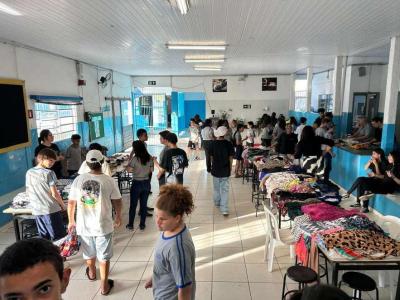 Comunidade da Escola Major Luiz Zerbini promove o consumo consciente e a preservao no Dia do Meio Ambiente