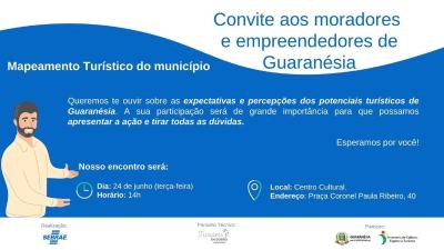 Guaransia promove encontro para mapear potencial turstico do Municpio