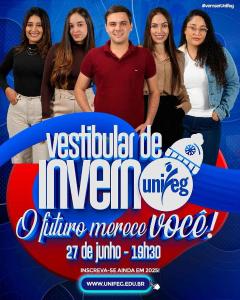 Unifeg realiza vestibular com vagas em vinte cursos superiores