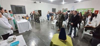 Celebrada missa especial na sede do Tiro de Guerra de Guaxup 