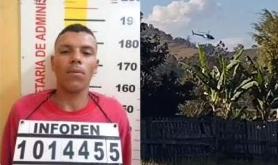 Foragido do sistema prisional  recapturado pela Polcia Militar em Itajub (MG)