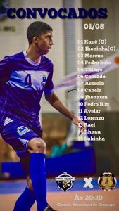 Seleo Guaxup de Futsal recebe adversrios para fase final do 