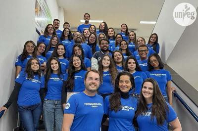 Turma pioneira do curso de Fonoaudiologia no Unifeg reinicia o semestre com muita energia